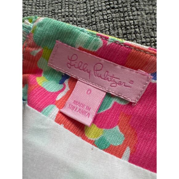 Lilly Pulitzer Rhea Tropical Skort Casa Banana Tropical Resort Vacation Sz 0 - Picture 5 of 7